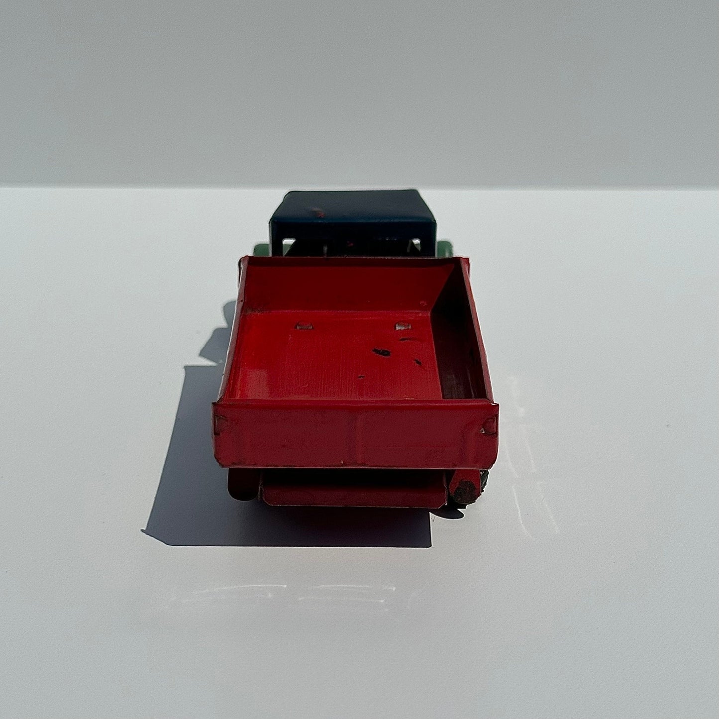 Vintage Delivery Truck with Key by Tri-Ang Minic Toys and Made in England 1930s