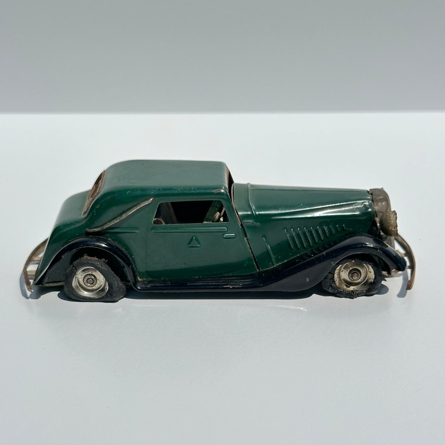 Vintage Tri-Ang Minic Vauxhall Green Cabriolet Toy Car