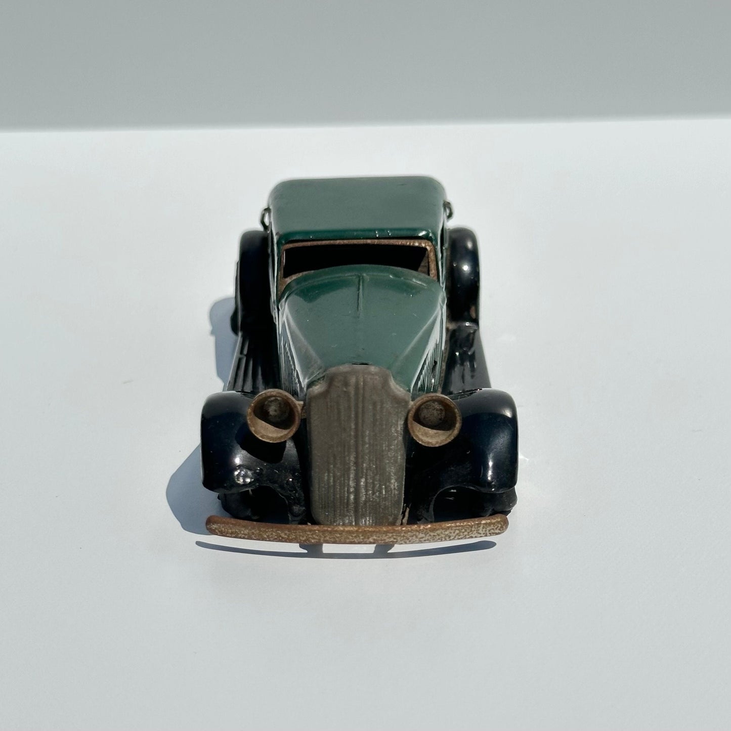 Vintage Tri-Ang Minic Vauxhall Green Cabriolet Toy Car