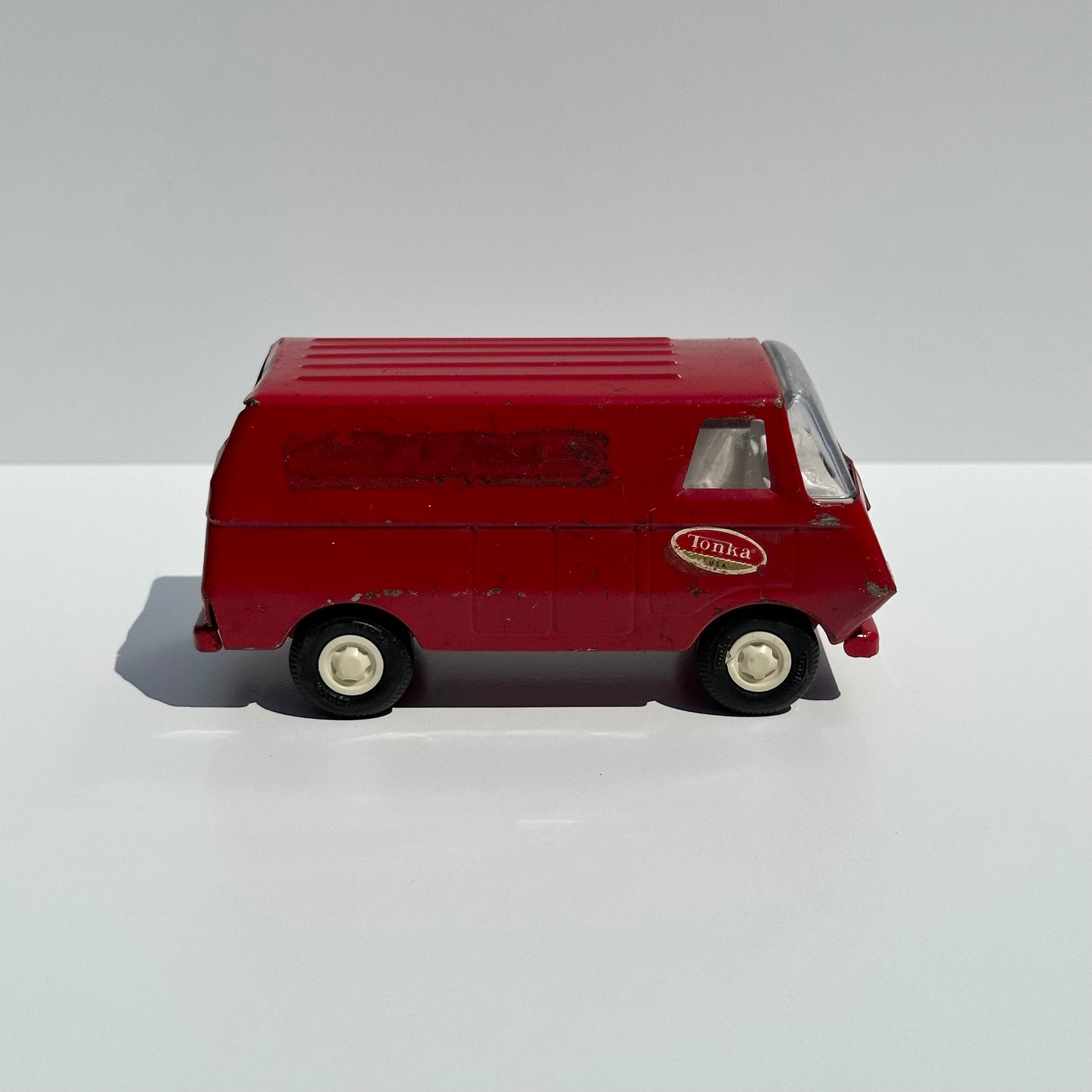 Vintage Red Van and Made by Tonka in the USA, Number 55360.