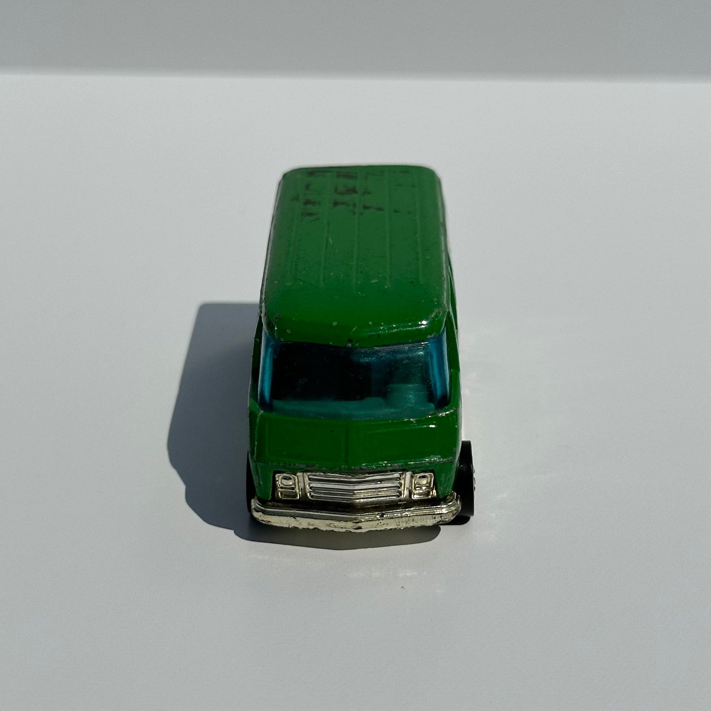 Vintage GMC Motor Home in Green Palm by Hot Wheels, 1976.