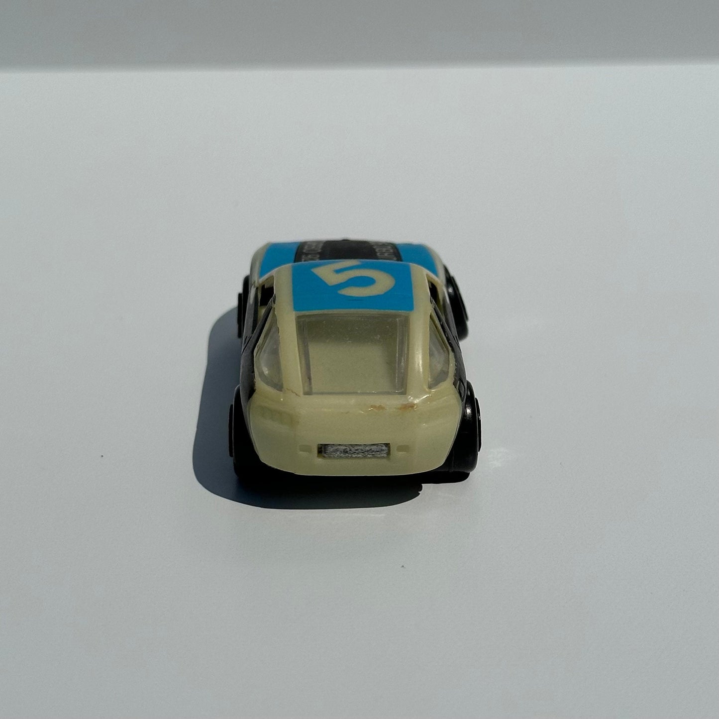Vintage Matchbox Car of Porsche Turbo 928 Lesney, Glow in the Dark 1982.