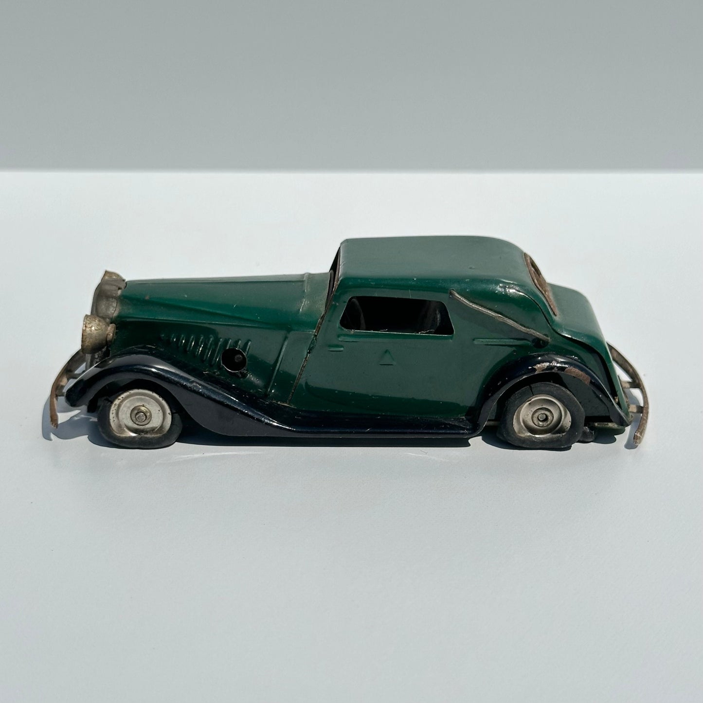 Vintage Tri-Ang Minic Vauxhall Green Cabriolet Toy Car