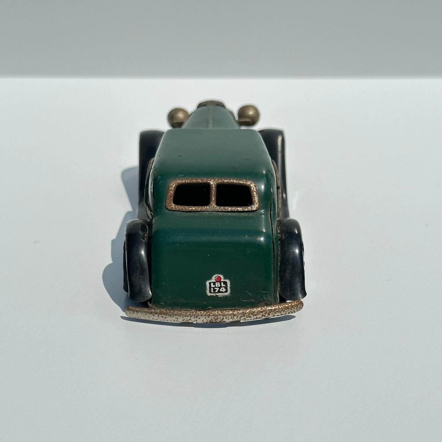 Vintage Tri-Ang Minic Vauxhall Green Cabriolet Toy Car