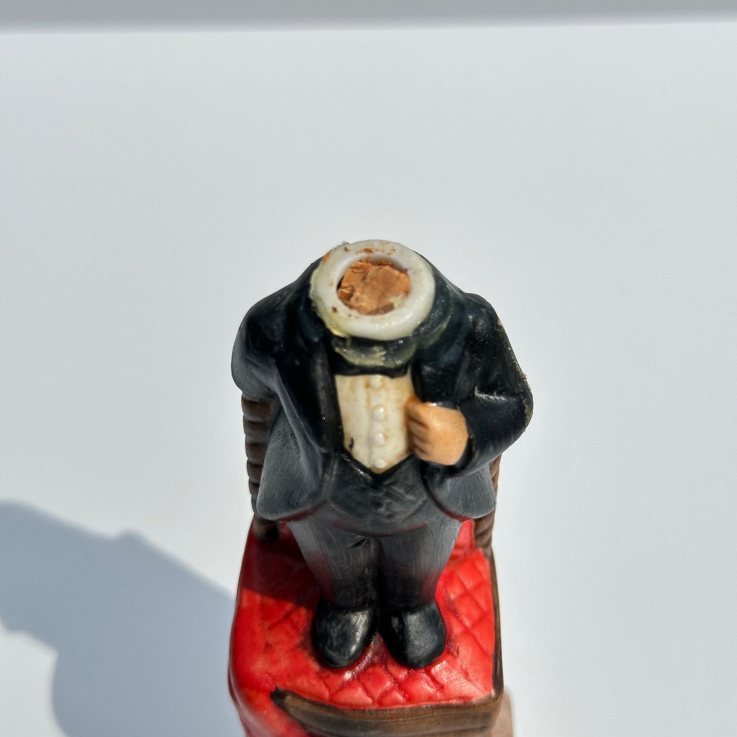 Vintage Miniature Liquor Decanter of Tom Thumb by Ski Country Delibro Japan