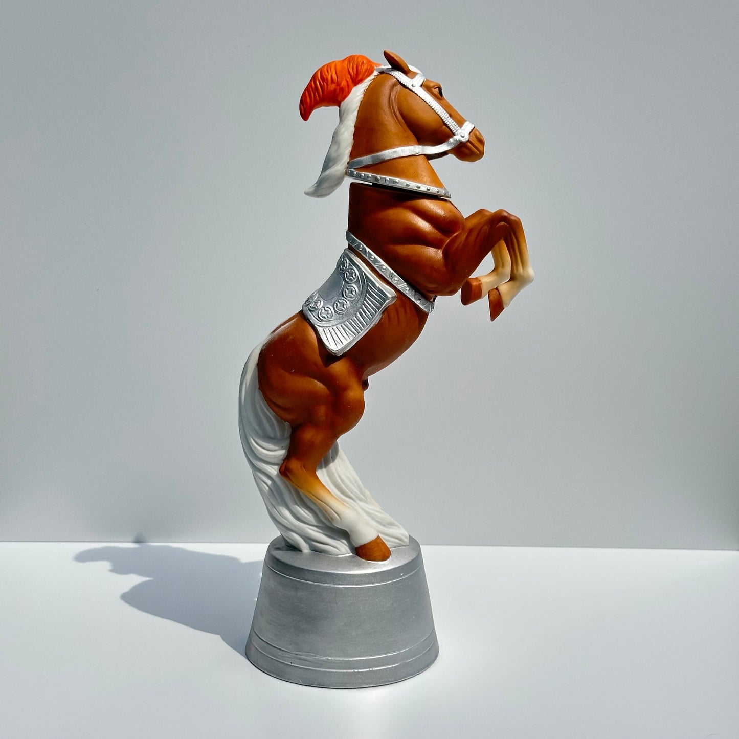 Vintage Decanter, Rodeo Horse Made by Delibro.