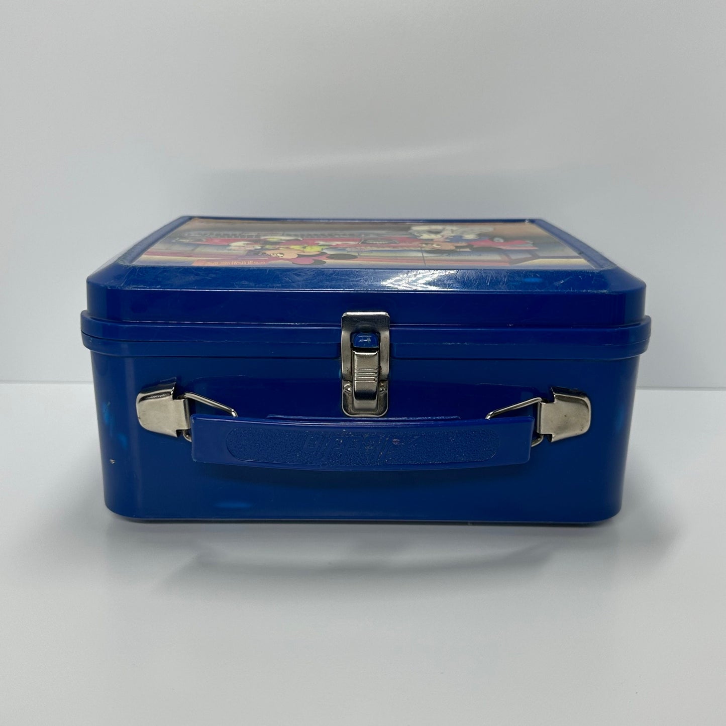 Vintage Lunch Box of Mickey and Minnie Mouse with Thermos by Aladdin