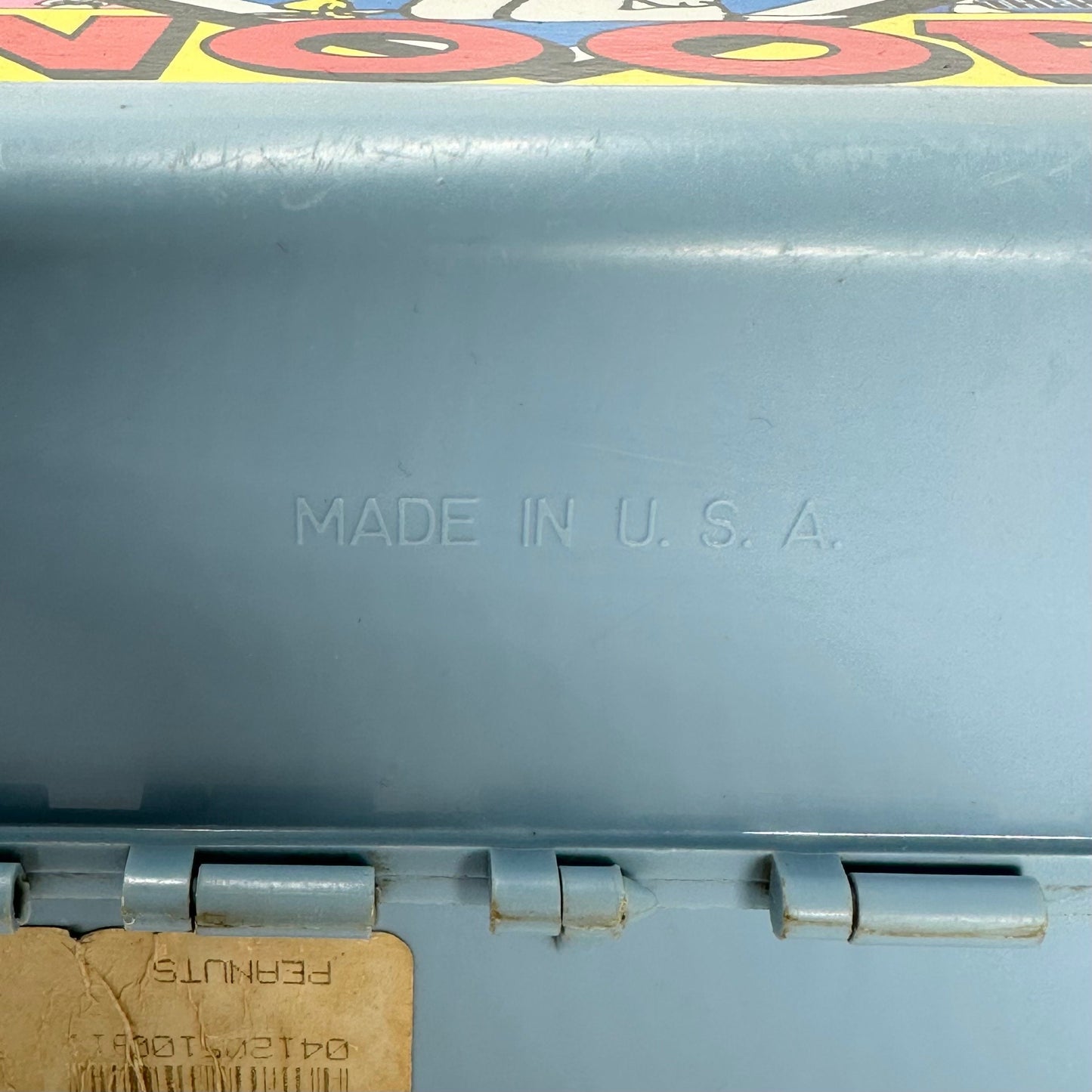 Vintage Lunch Box of Snoopy with Thermos and Made by Thermos