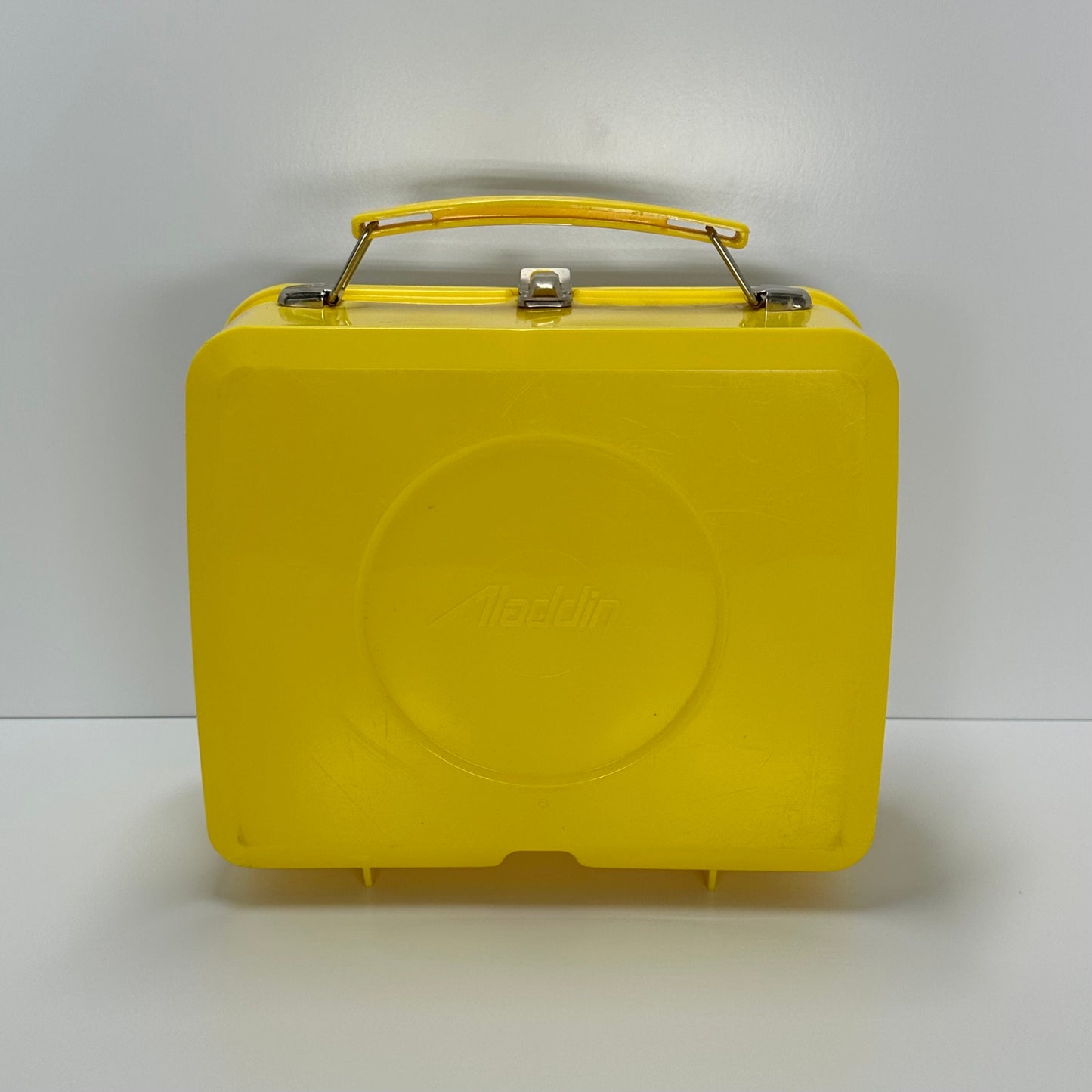 Vintage Lunch Box of Mickey Mouse and Donald Duck and Made by Aladdin.