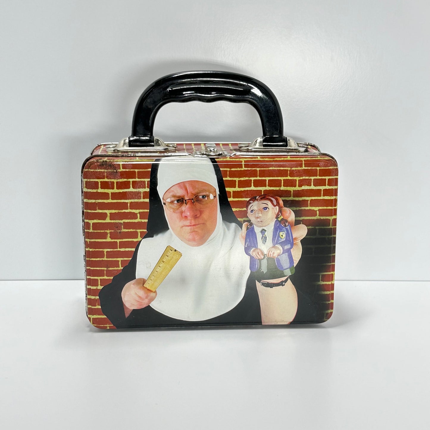Vintage Metal Lunch Box of Mother Superior