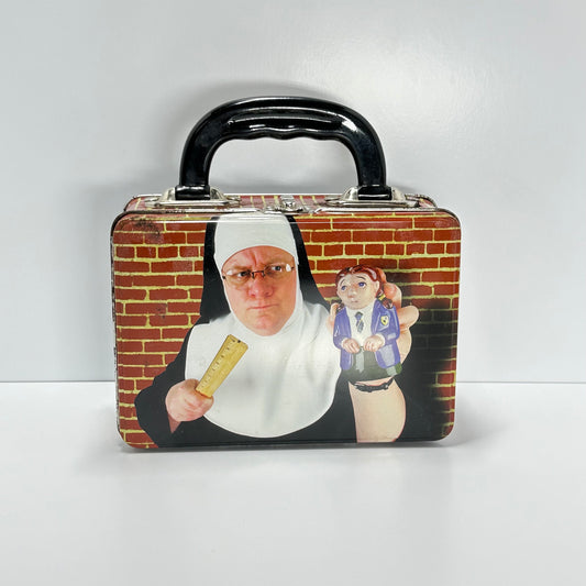Vintage Metal Lunch Box of Mother Superior