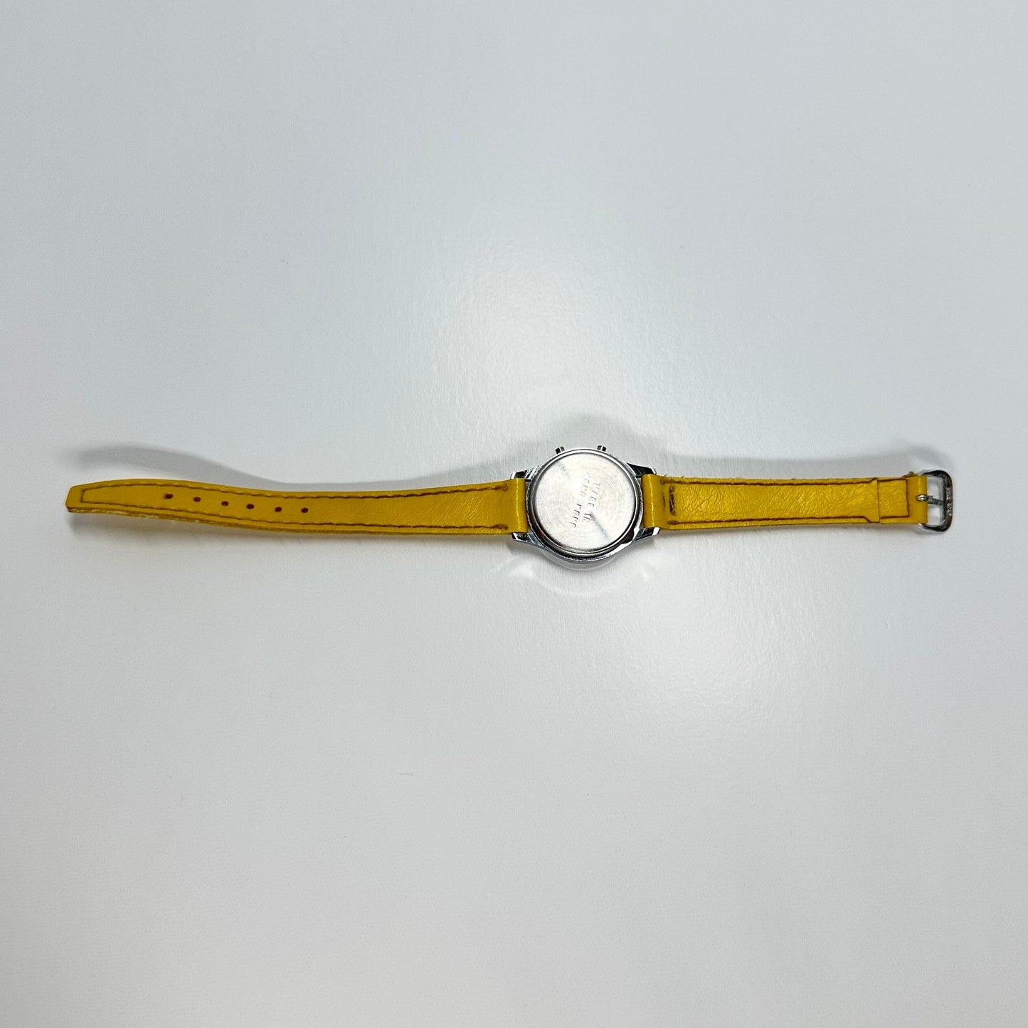 Vintage Watch of Cabbage Patch Doll With Yellow Faux Leather Band 1983