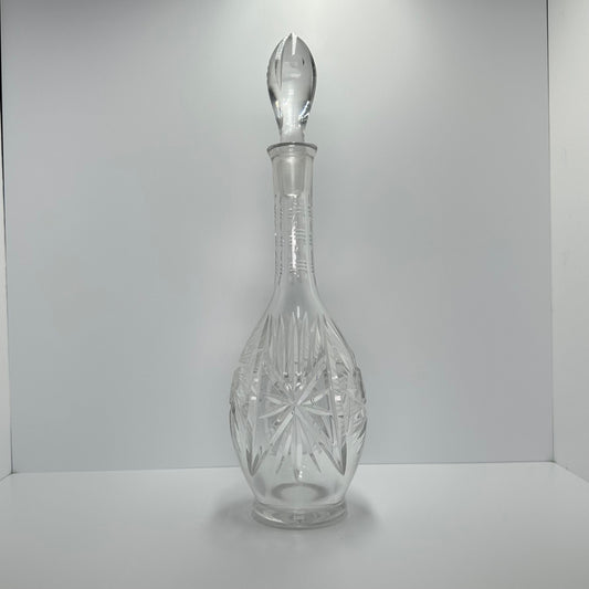 Vintage Gotham Crystal Cut Glass Decanter