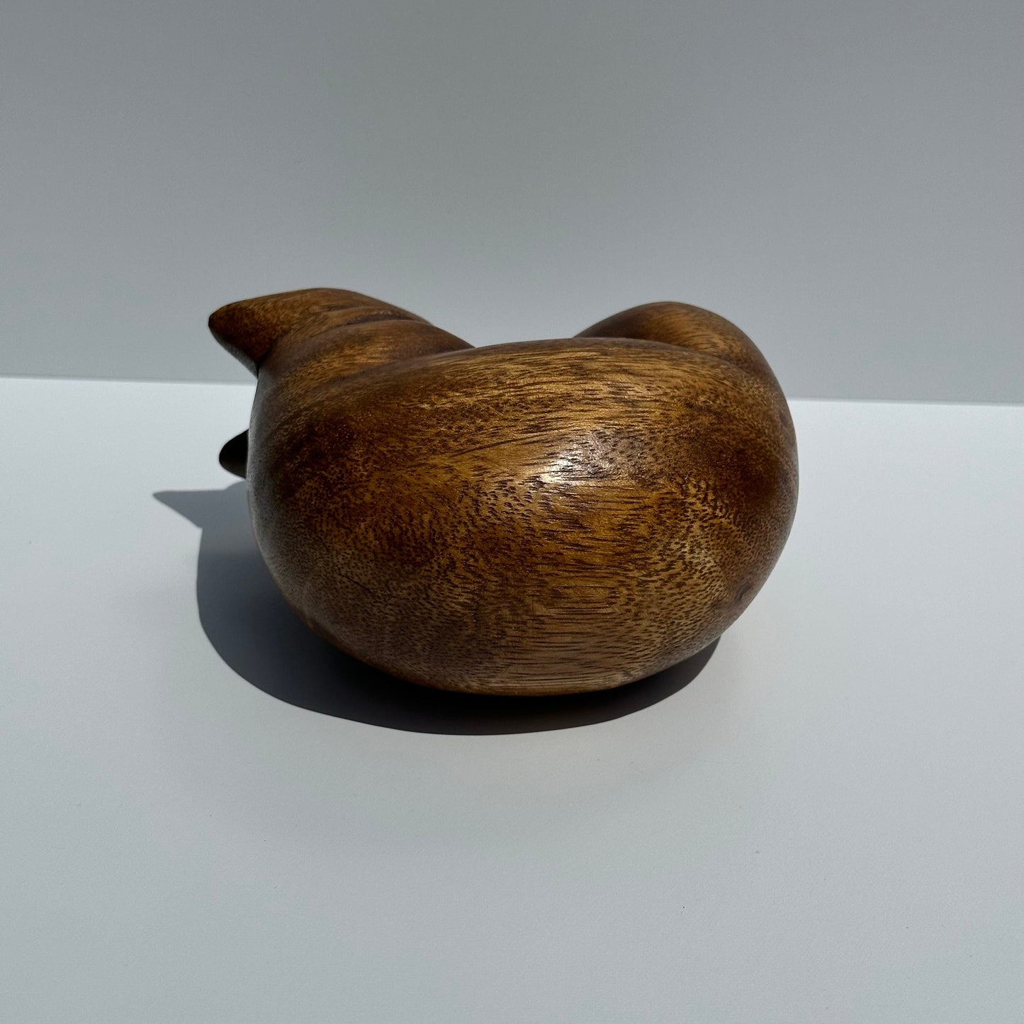 Vintage Hand Carved Wooden Siamese Cat Made in Thailand.