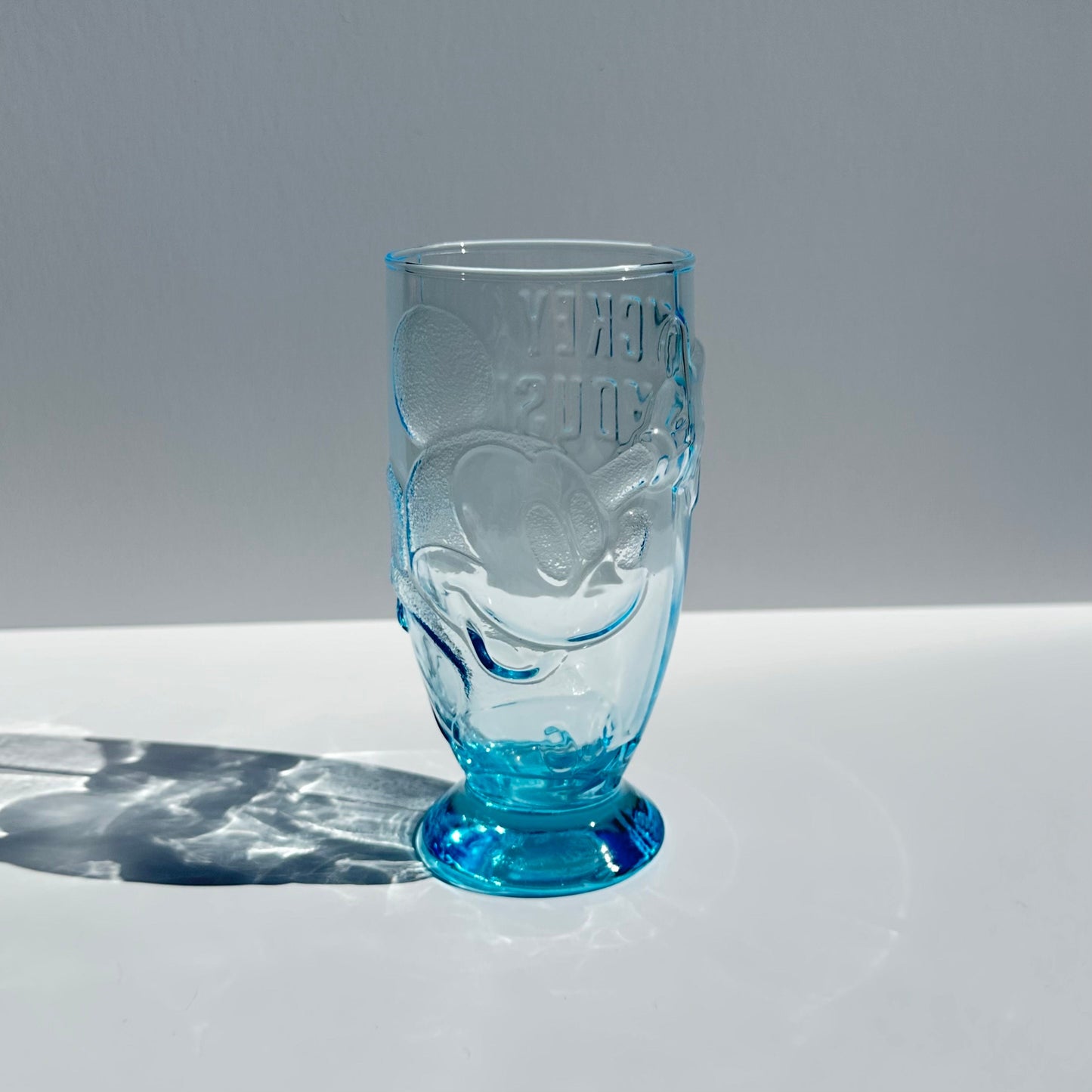 Vintage Embossed Glasses of Various Disney Characters by K. Onishi