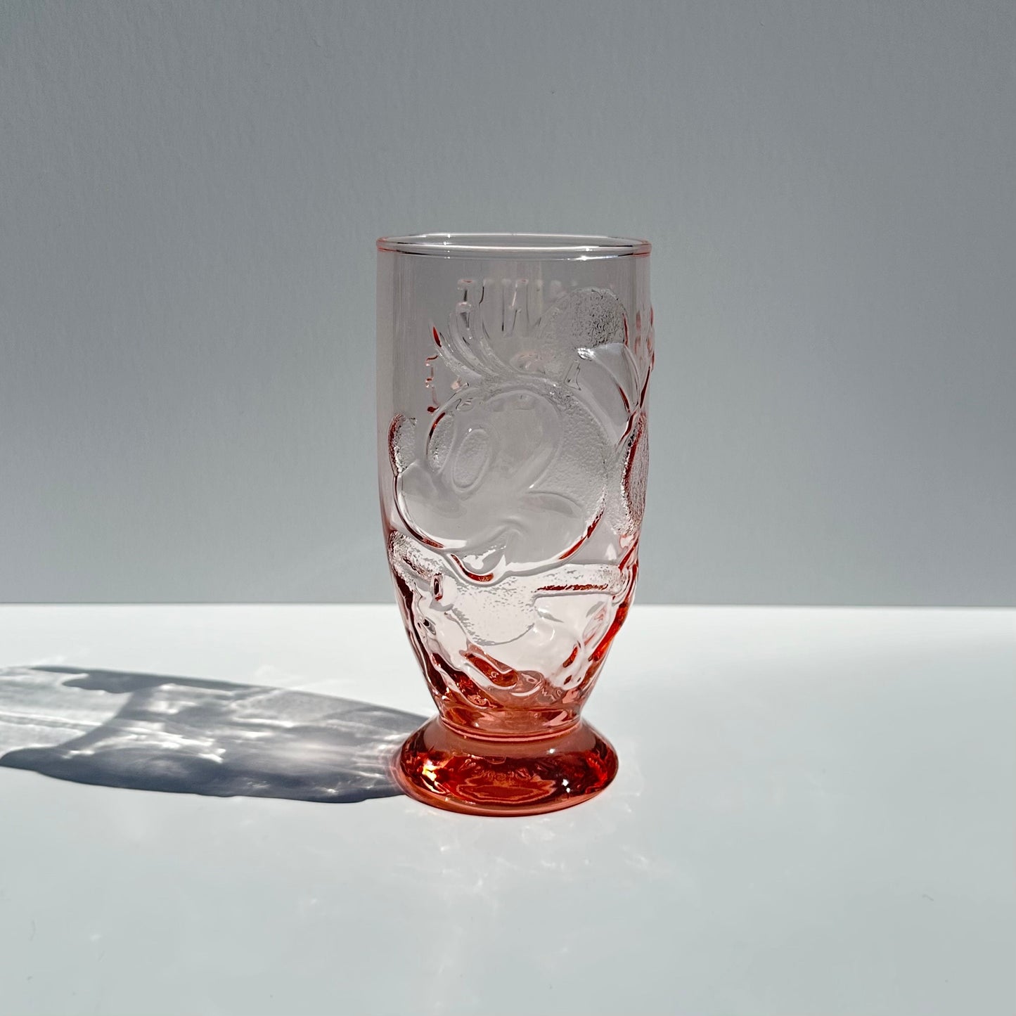 Vintage Embossed Glasses of Various Disney Characters by K. Onishi