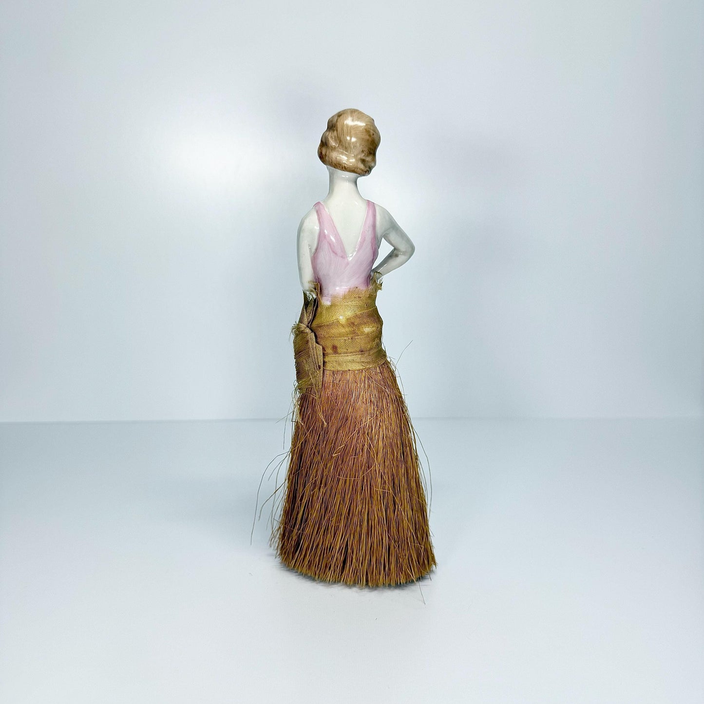 Vintage Vanity Brush Made of Porcelain in Germany