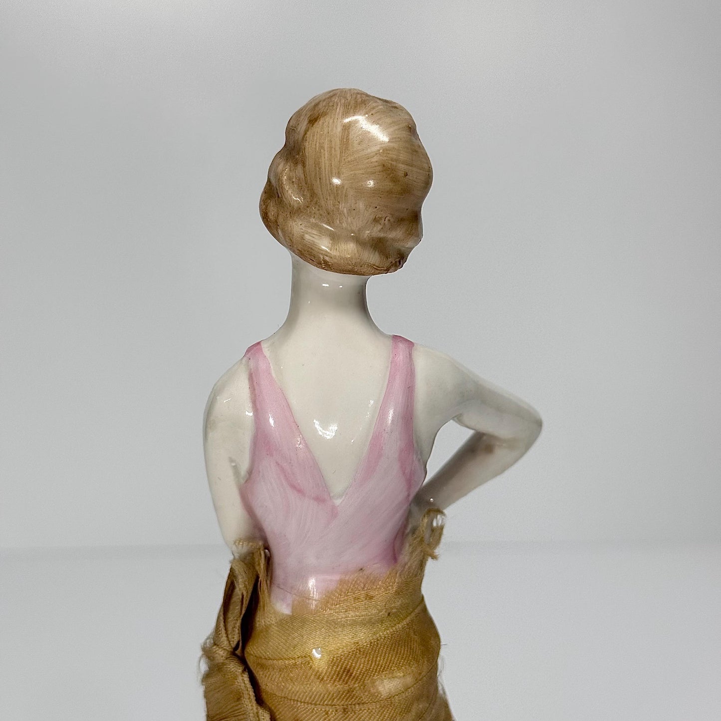 Vintage Vanity Brush Made of Porcelain in Germany