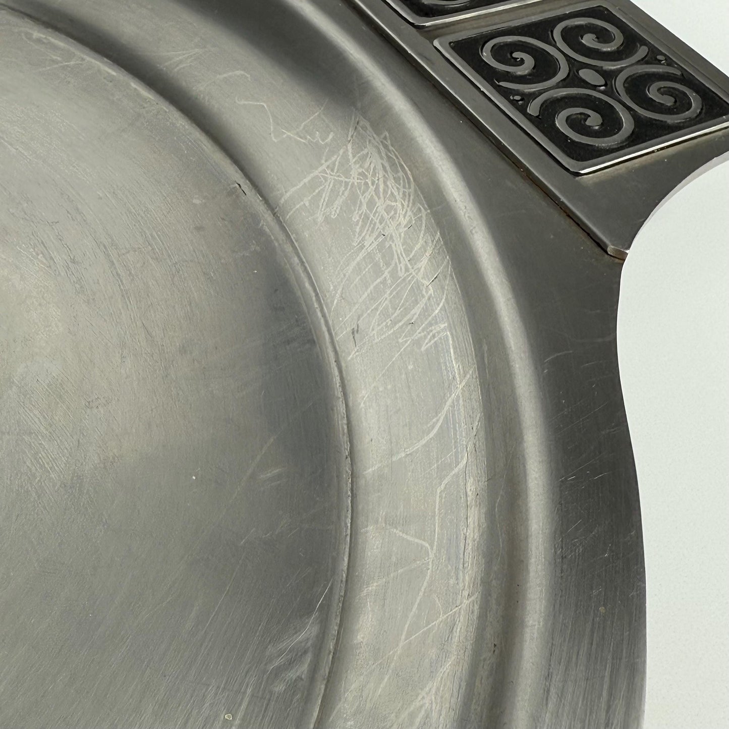 Vintage Stainless Serving Tray Made by Rogers-Insilco