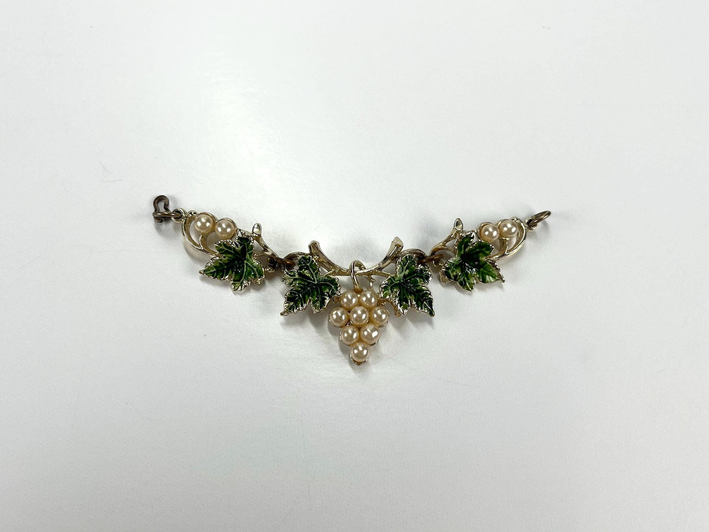 Vintage Necklace Kremenz Pendant Only