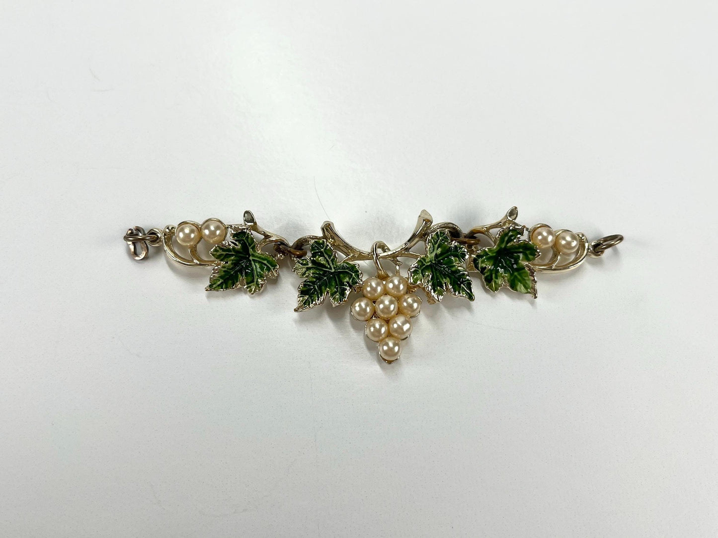 Vintage Necklace Kremenz Pendant Only