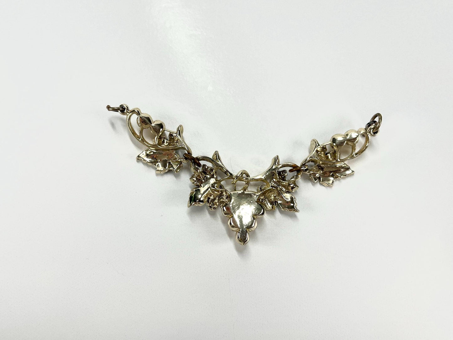 Vintage Necklace Kremenz Pendant Only