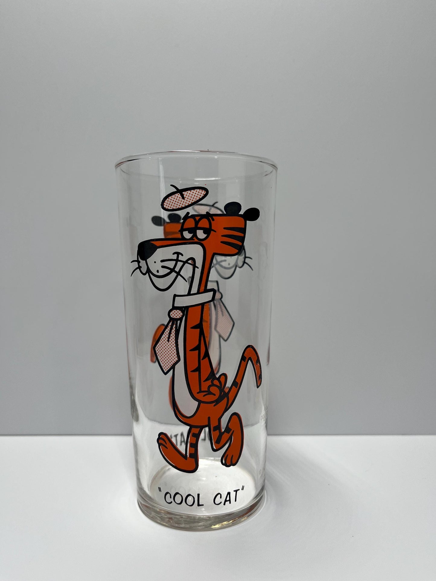 Vintage Cat Glass by Pepsi, Collector's Edition
