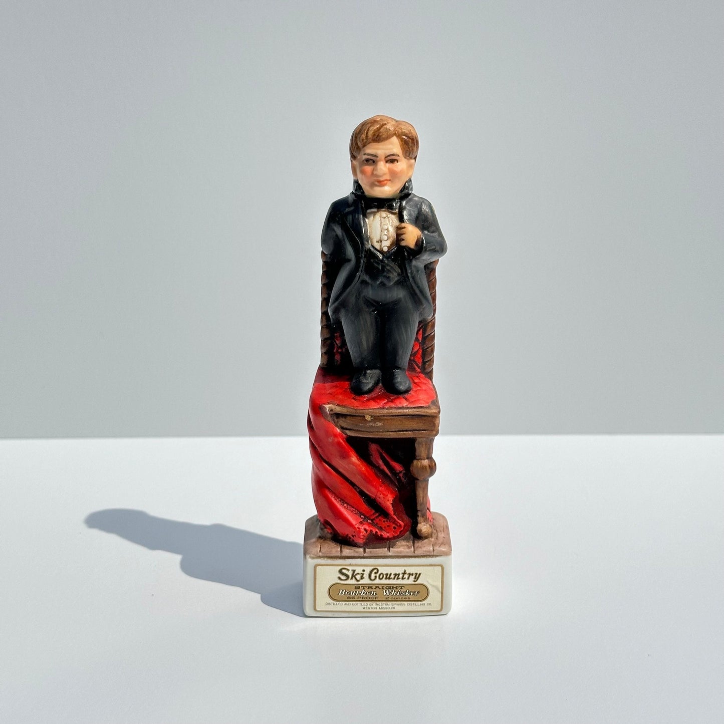 Vintage Miniature Decanter of Tom Thumb Made by Delibro in Japan.