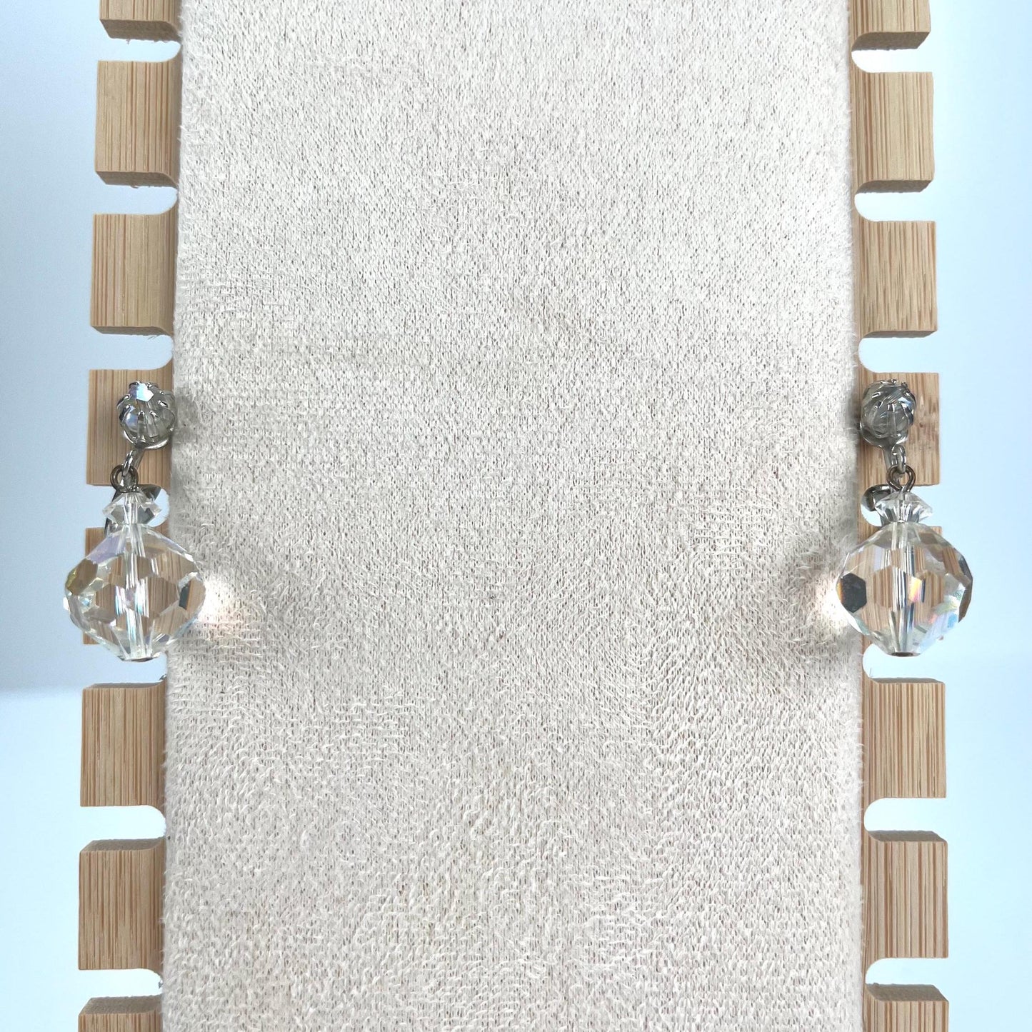 Vintage Necklace and Earring Set Made of Crystals by Laguna with Original Case