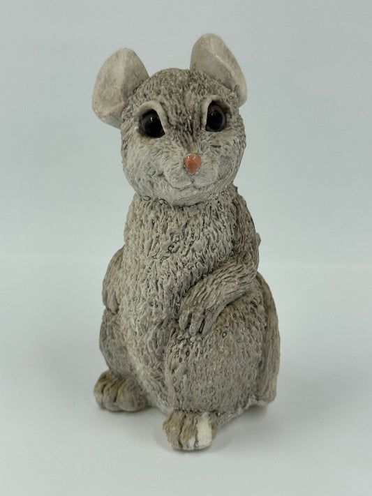 Vintage Figurine, Mouse, Statue, Outdoor Decoration.