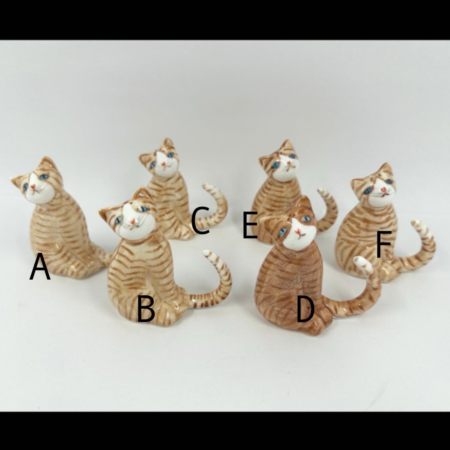 Vintage Ring Holder of Orange Tabby Cat Made of Fine Bone China in Philippines