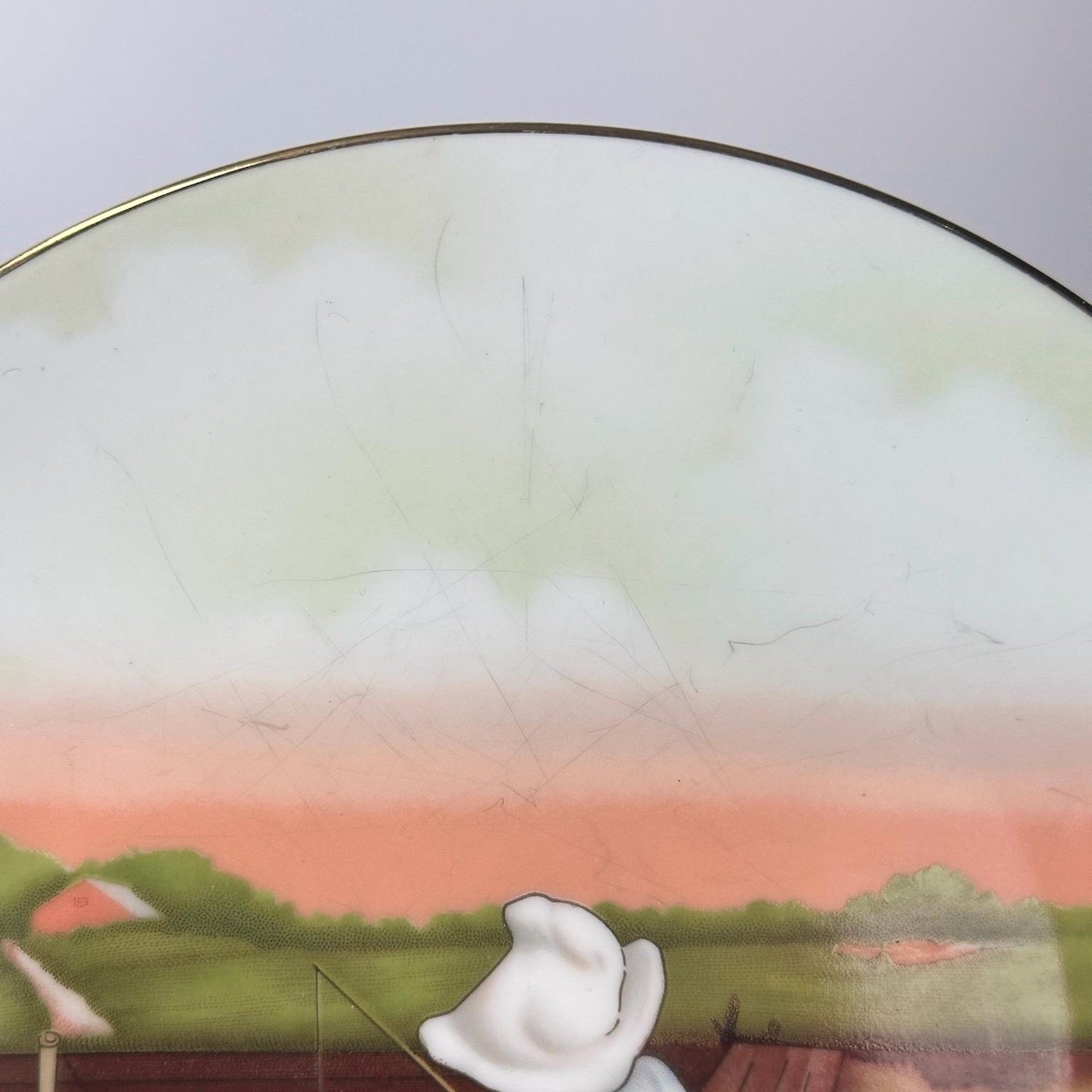 Vintage Collector's Plates of The Sun-Bonnet Babies Numbered and Made in Germany Set of 7