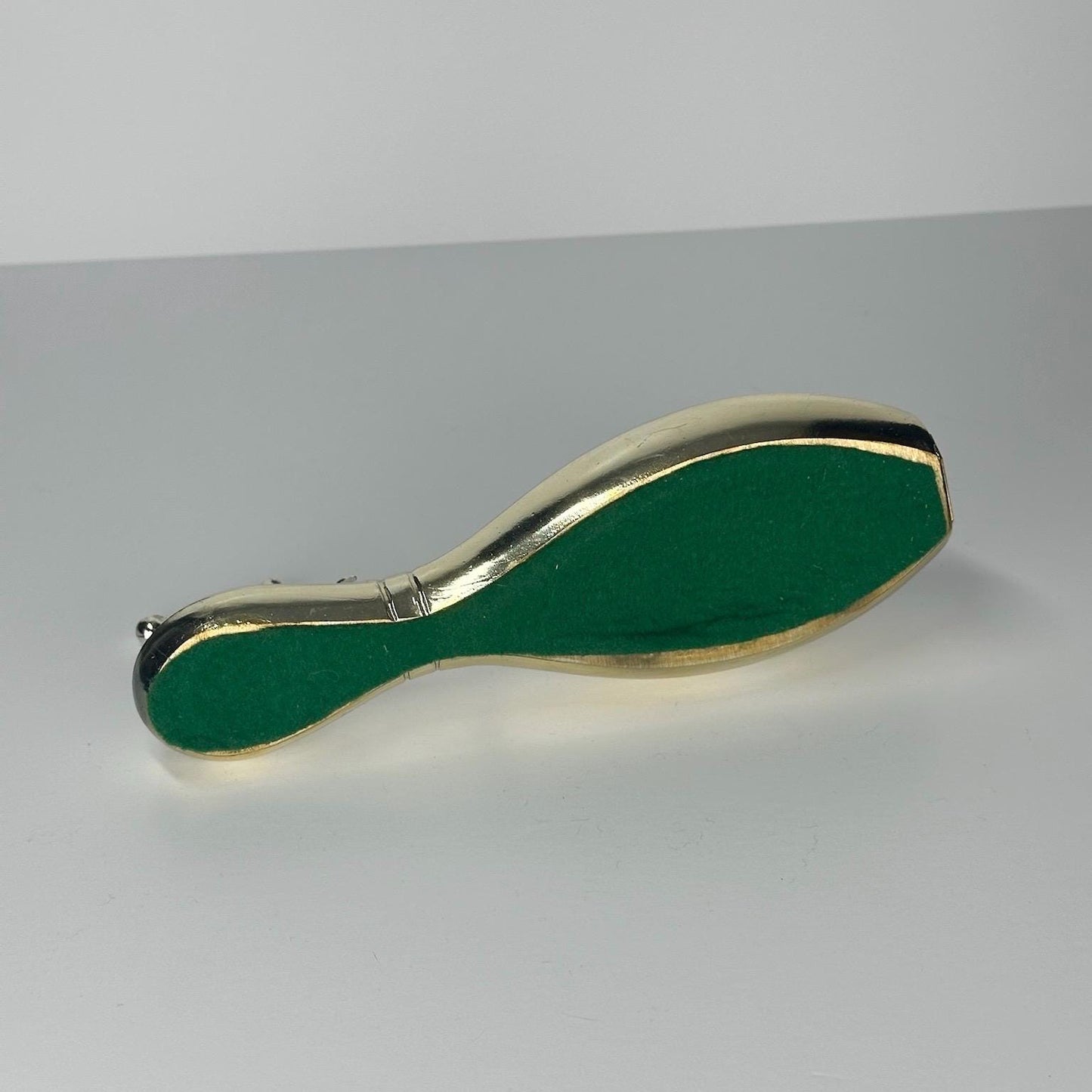 Vintage Ashtray of Golden Bowler & Pin
