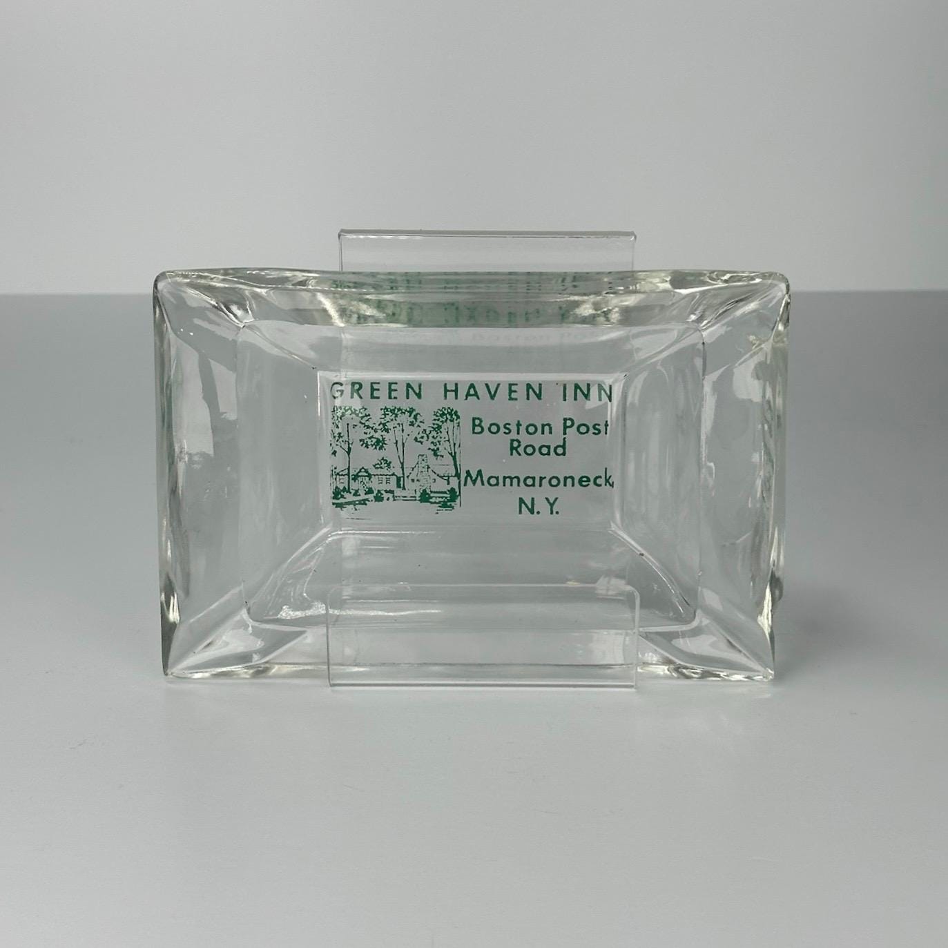 Vintage Souvenir Ashtray of Green Haven Inn in Mamaroneck, NY