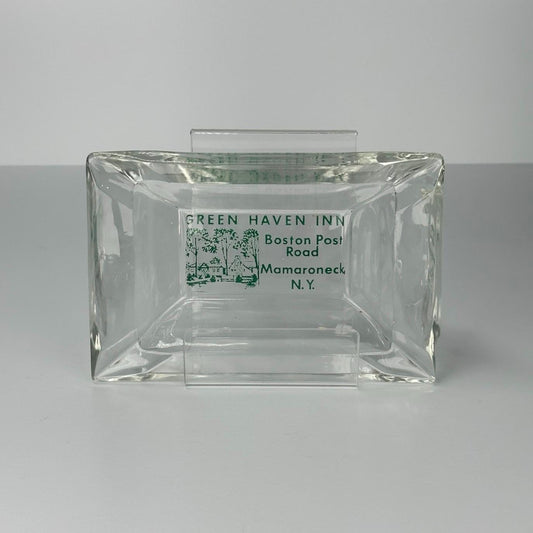 Vintage Souvenir Ashtray of Green Haven Inn in Mamaroneck, NY