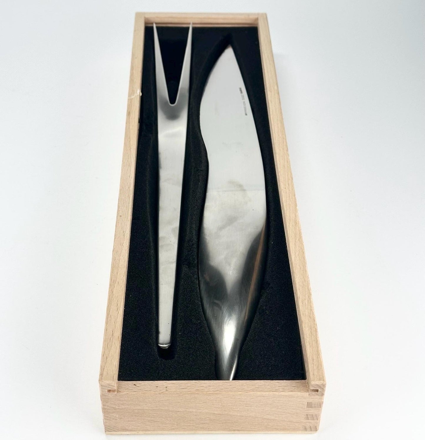 Vintage Carving Set in Oringinal Box and Made by Mono Zeug Michael Schneider Design