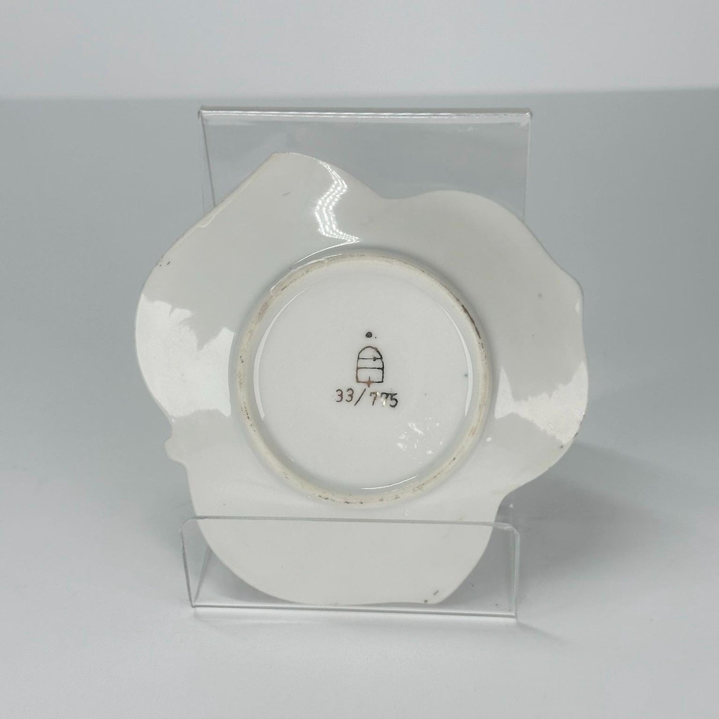 Vintage Mini Saucer with Victorian Couple Courtship and Gold Detailing Design Made in Japan