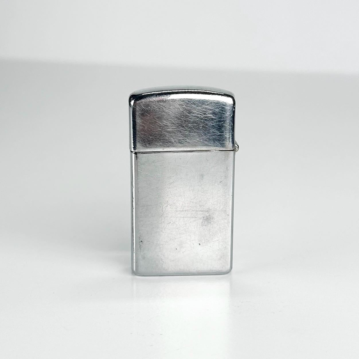 Vintage Zippo Lighter with Picture of USS Benjamin Stoddert DDG-22 Naval Ship