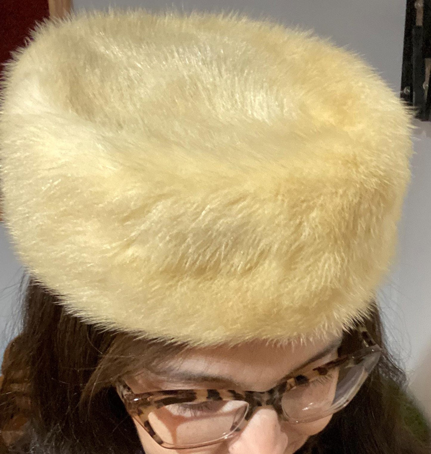 Vintage Hat in Pillbox Style From Macy's Little Shop and Made in 1960s