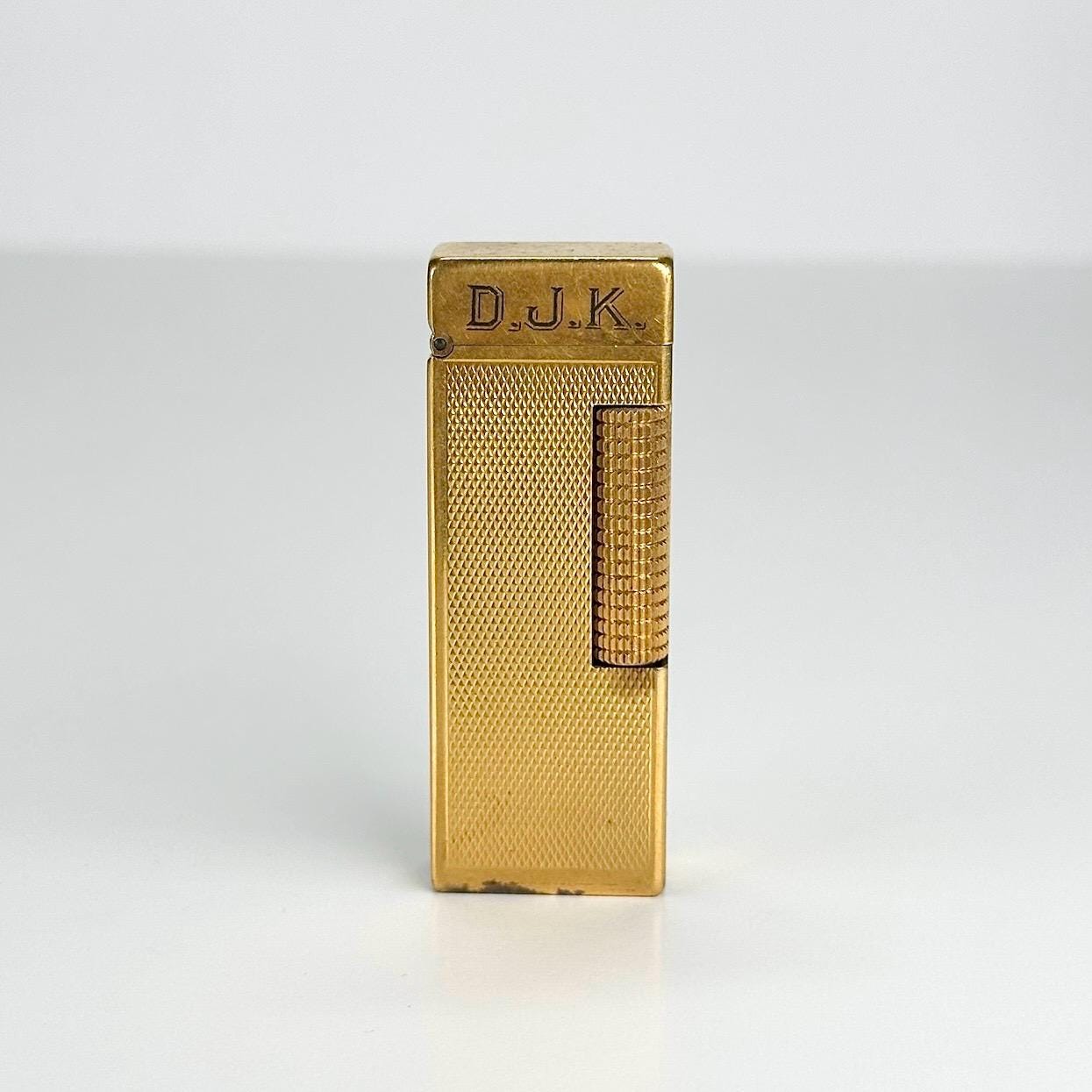 Vintage Dunhill Lighter in Gold Tone and Swiss Made