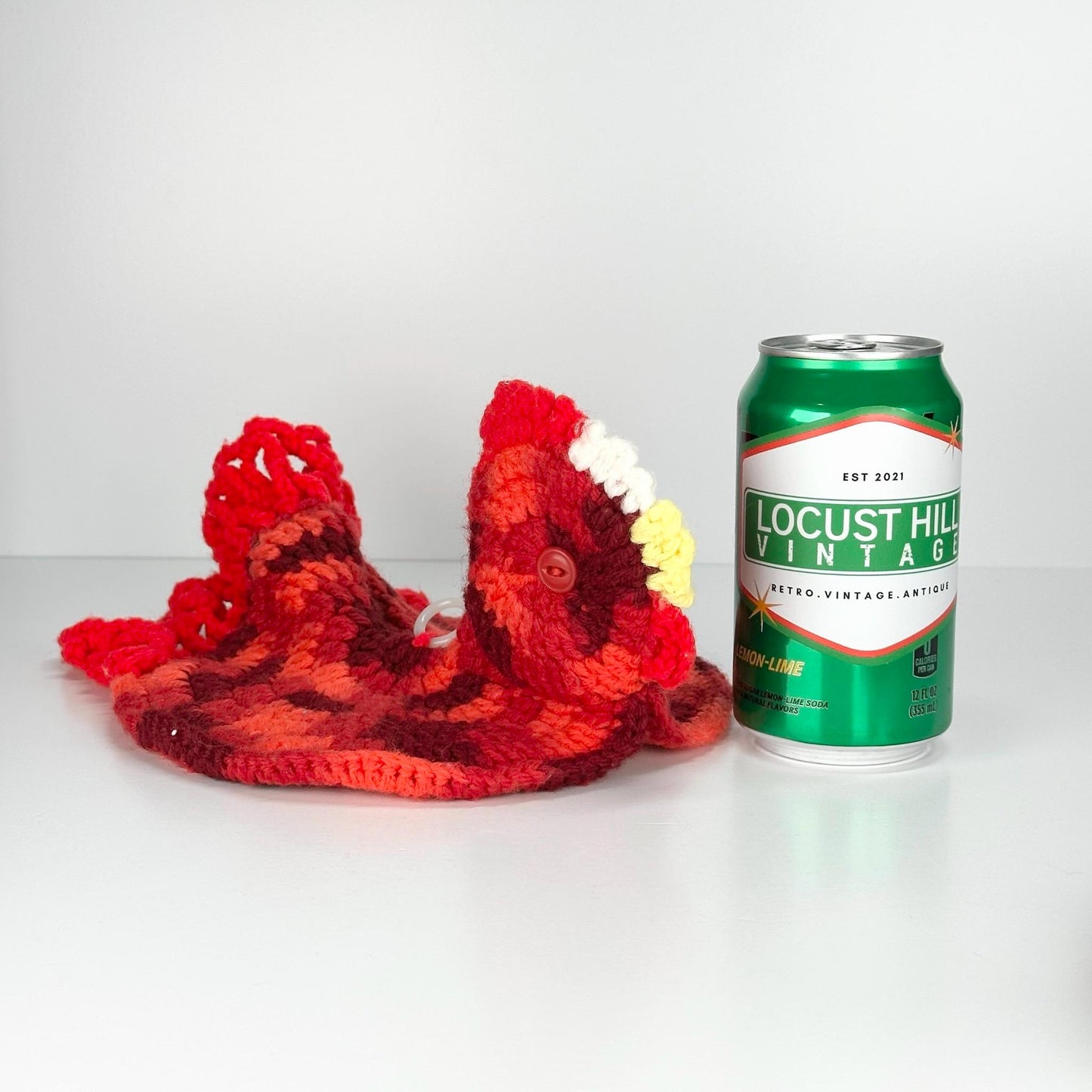 Vintage Crochet Rooster Pot Holders Set of 2