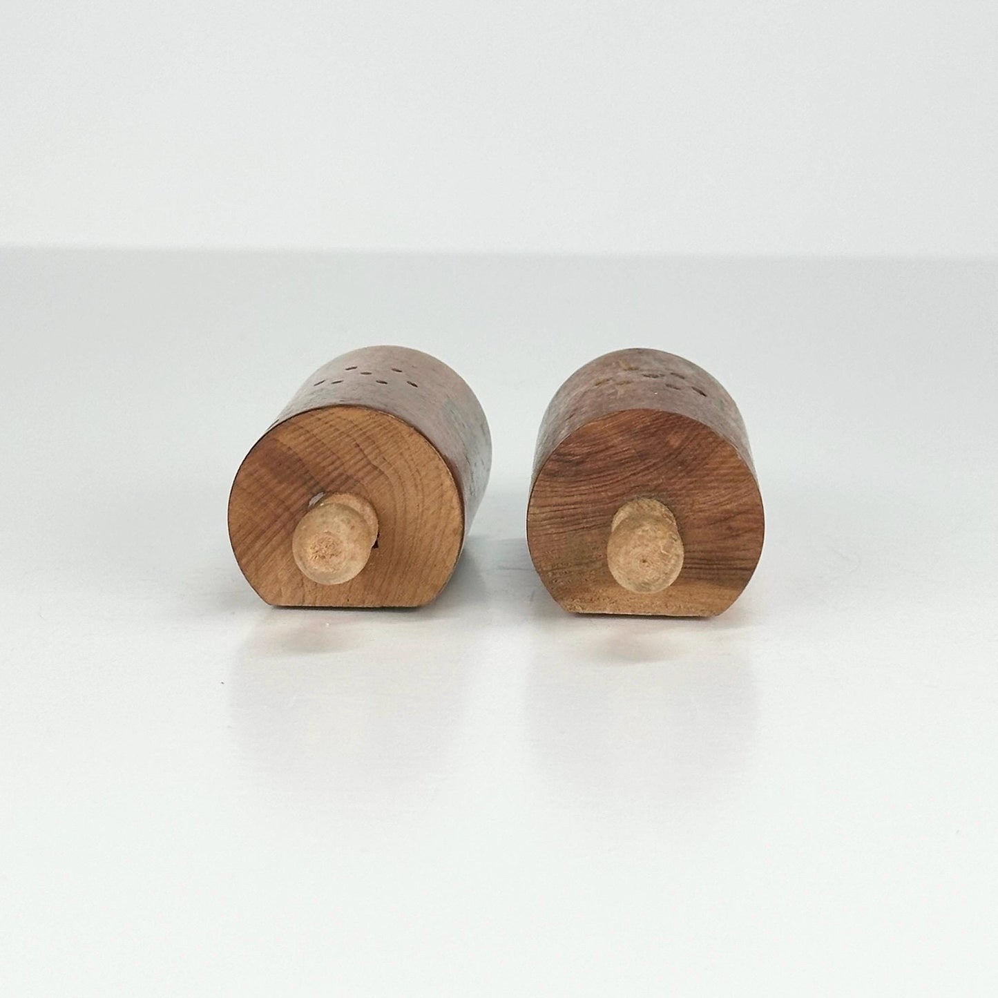Vintage Salt and Pepper Shakers of Wooden Rolling Pins