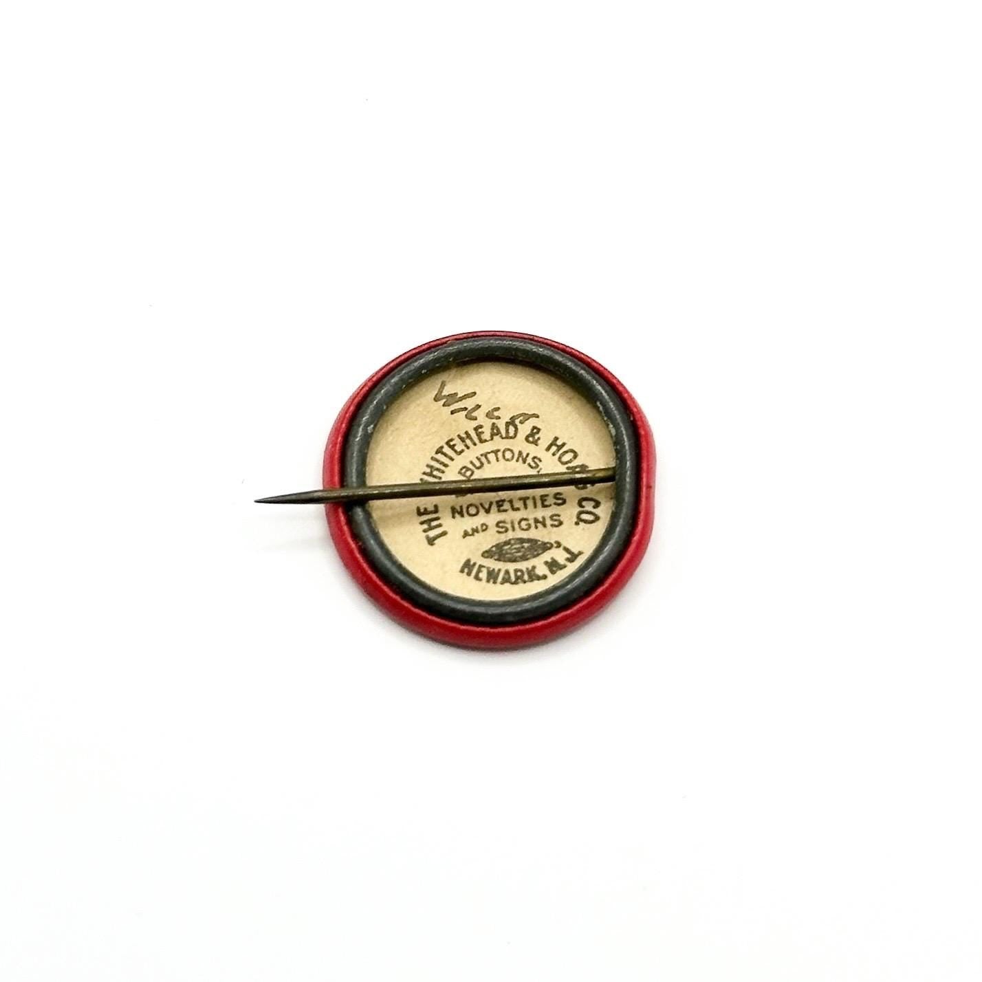 Vintage Button Pin That Reads National Safety Council by The Whitehead & Hoag Co.