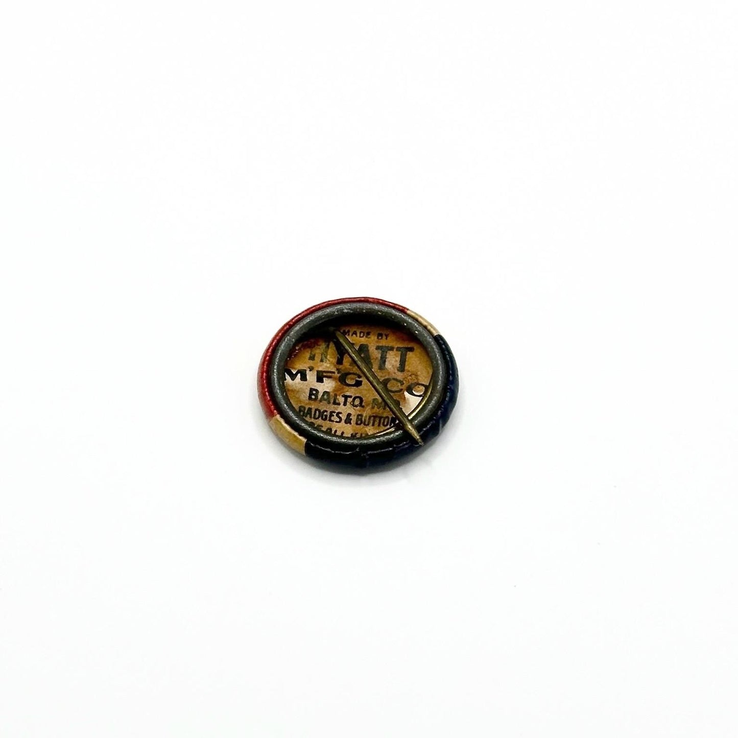 Vintage Button Pin That Reads National Defense CMTC