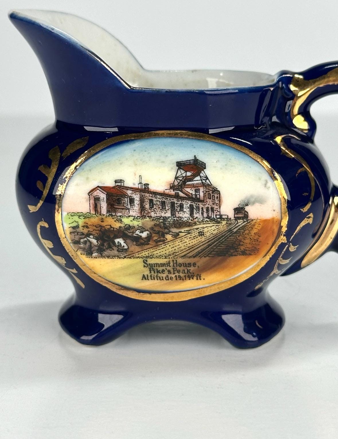 Vintage Wheelock Dresden Creamer in Summit House Design by Pike's Peak