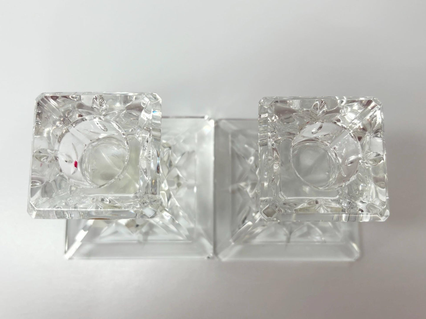 Vintage Candle Holders Lismore 4” Waterford Lead Crystal