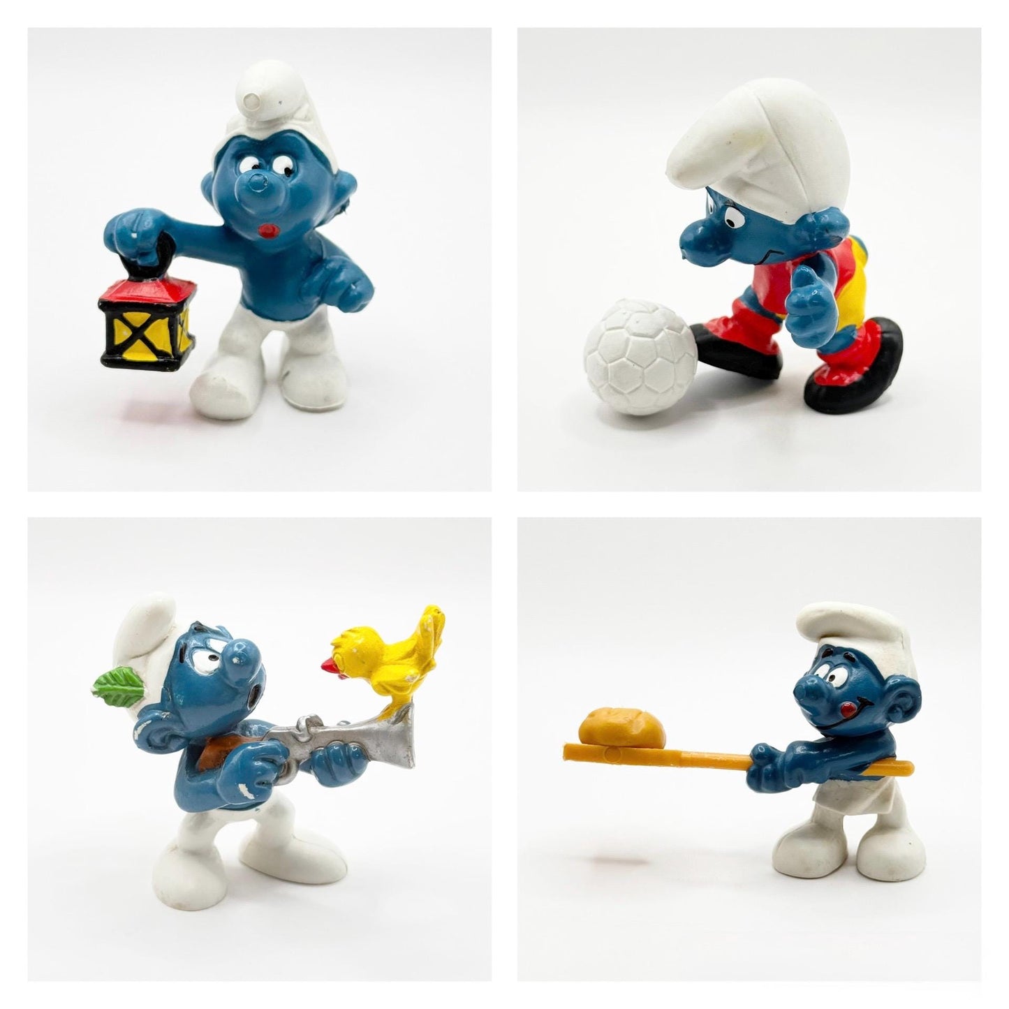 Vintage Smurf Figurines Made by Schleich Peyo W. Germany