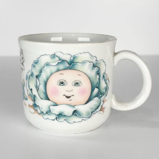 Vintage Mug with Cabbage Patch Kids Design and Made by Royal Worcester Fine Porcelain