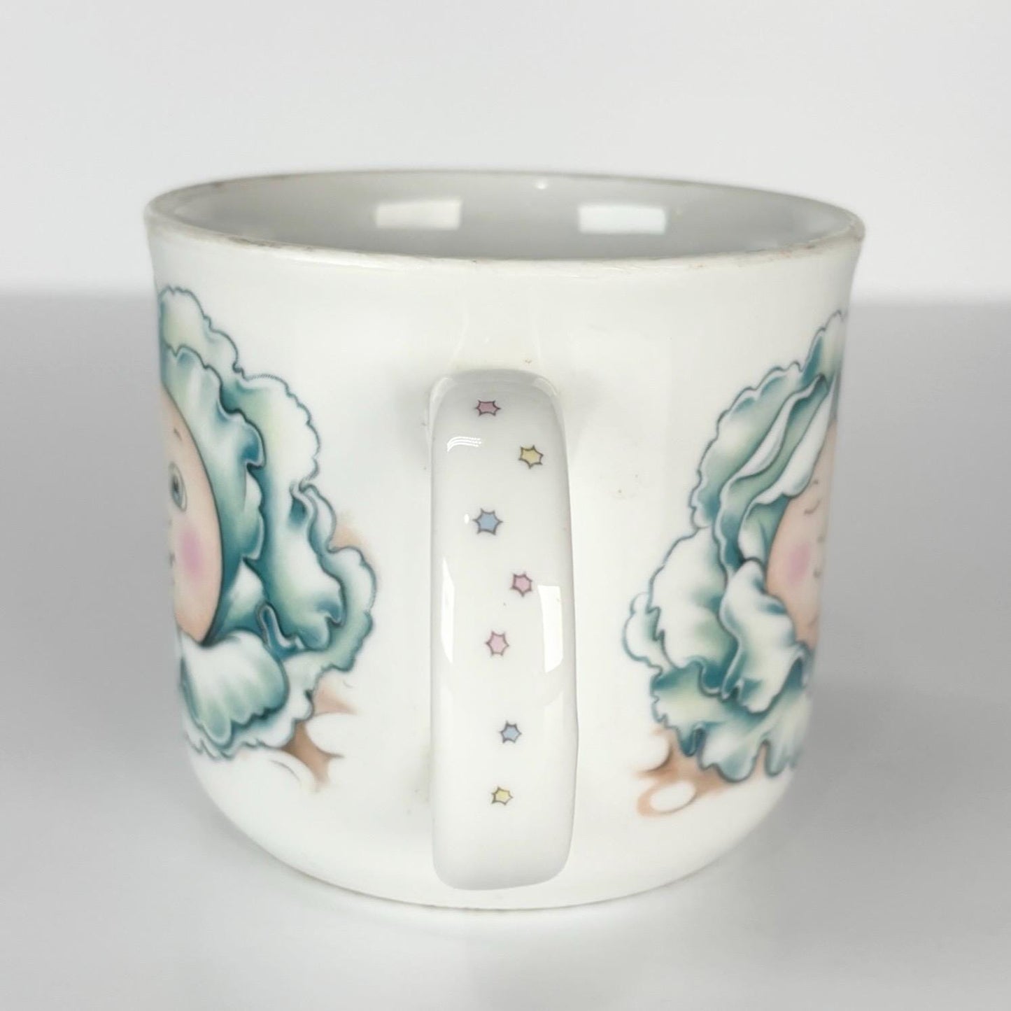 Vintage Mug with Cabbage Patch Kids Design and Made by Royal Worcester Fine Porcelain