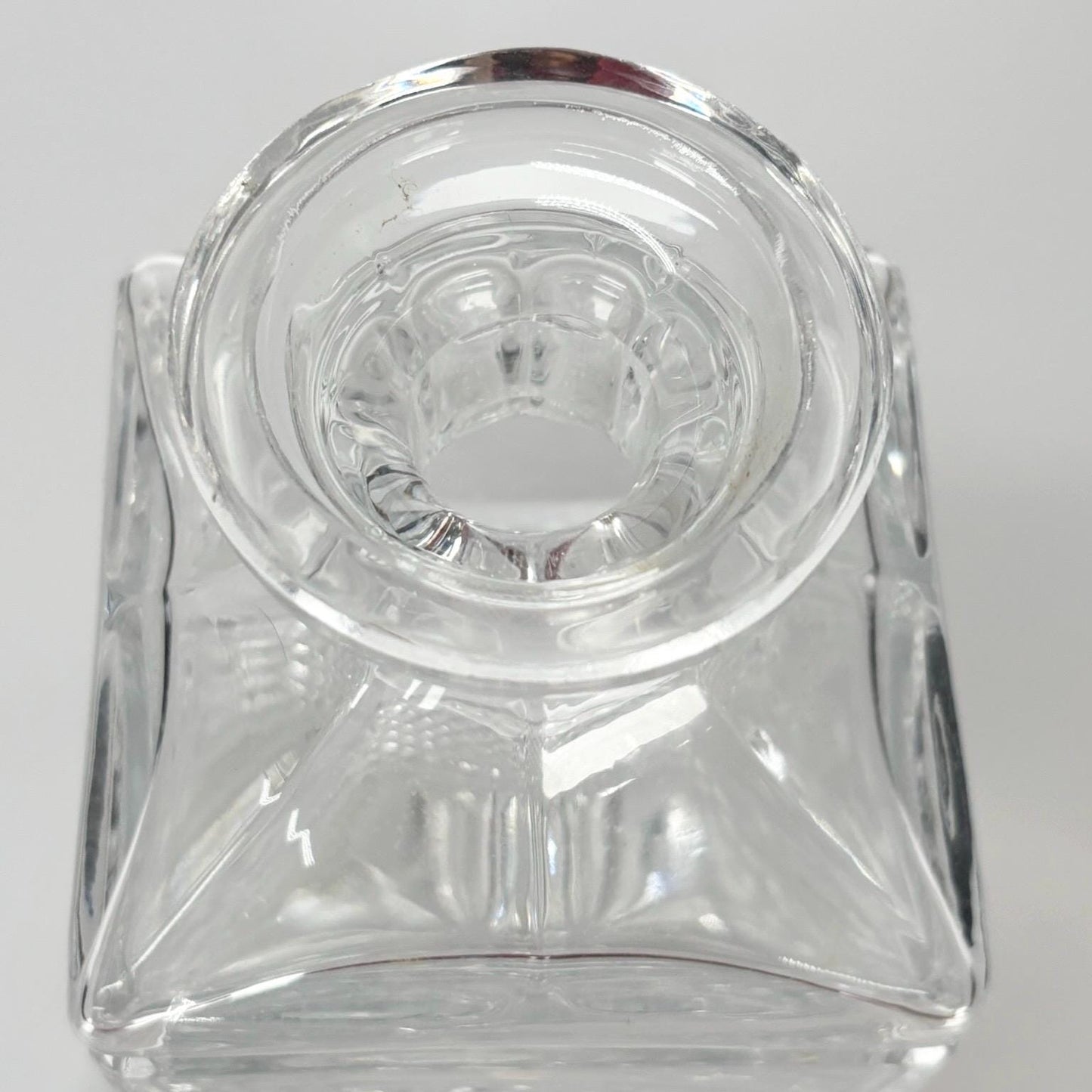 Vintage Decanter Crystal Style  in a Waterford Lismore Pattern